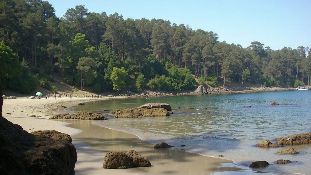 Praia de Arnela en Sada (A Coruña)