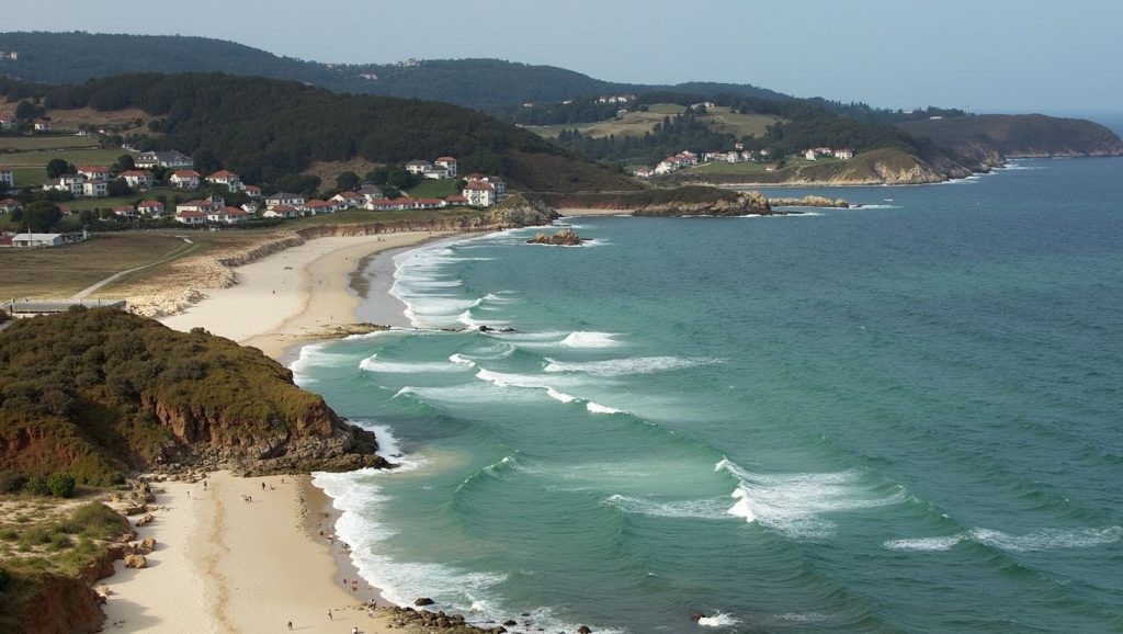 Arena de Praia de Auga Doce, Arteixo (A Coruña)