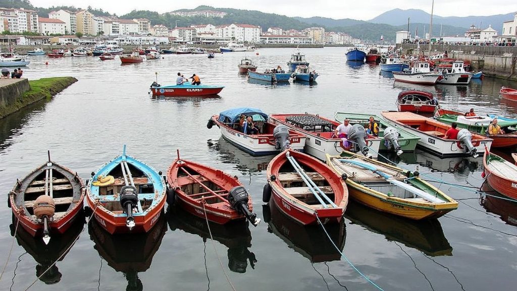 Panorámica de Praia de Baixo, Pontevedra