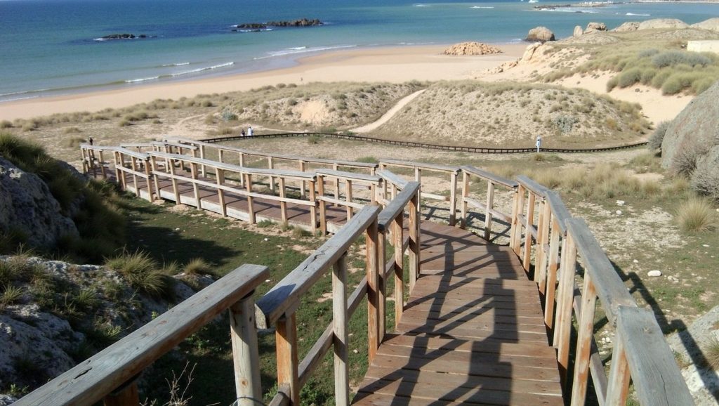 Arena de Praia de Baixo, Ribeira (Pontevedra)