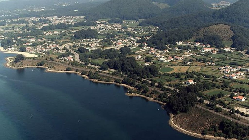 Costa de Galicia desde Praia de Bamio, A Coruña