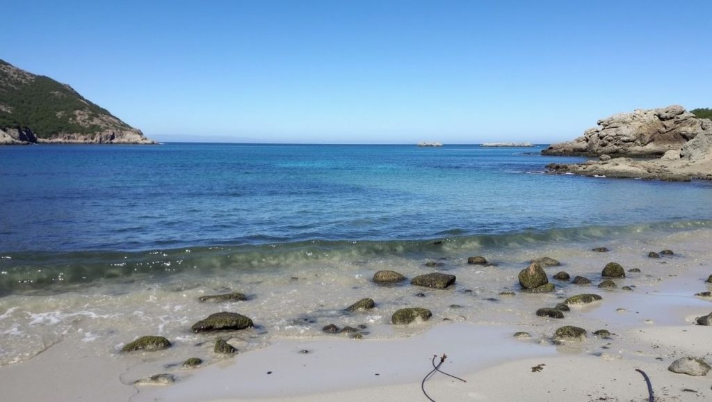 Panorámica de Praia de Barizo, A Coruña