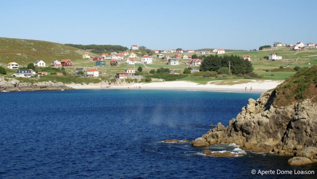 Entorno natural de Praia de Barizo en A Coruña