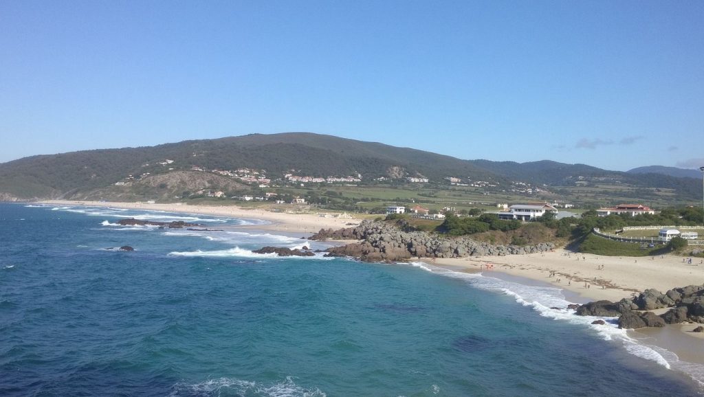 Praia de Barrañán en Arteixo (A Coruña)