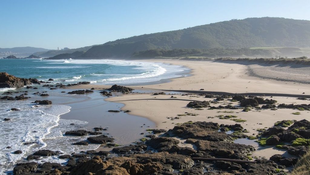 Acantilados y costa de Praia de Barrañán, Arteixo (A Coruña)