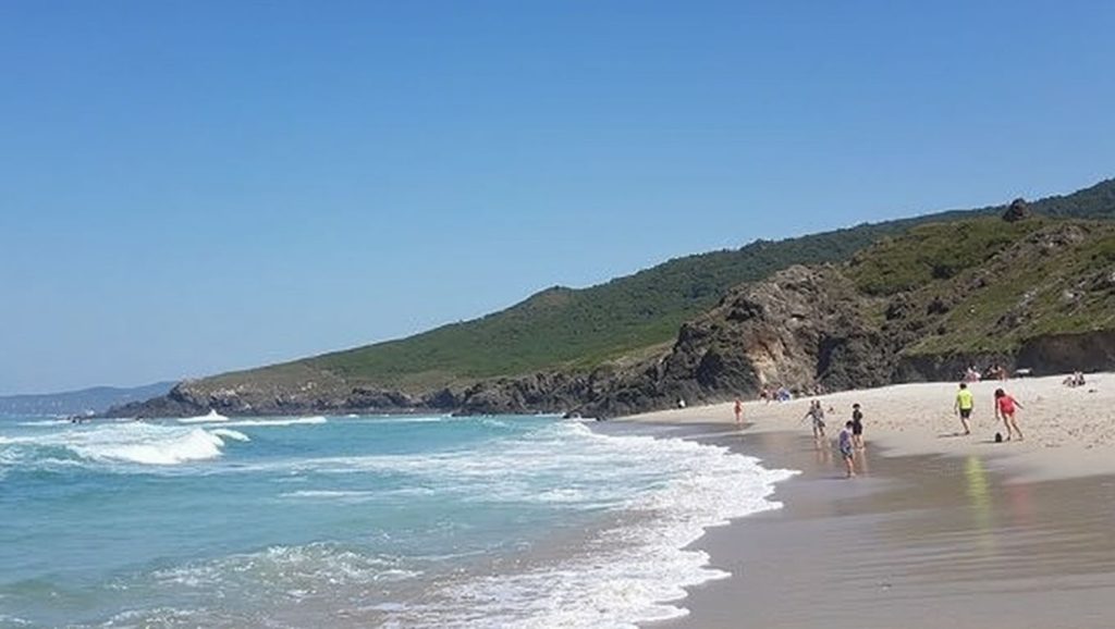 Aguas de Praia de Barrañán en Arteixo (A Coruña)