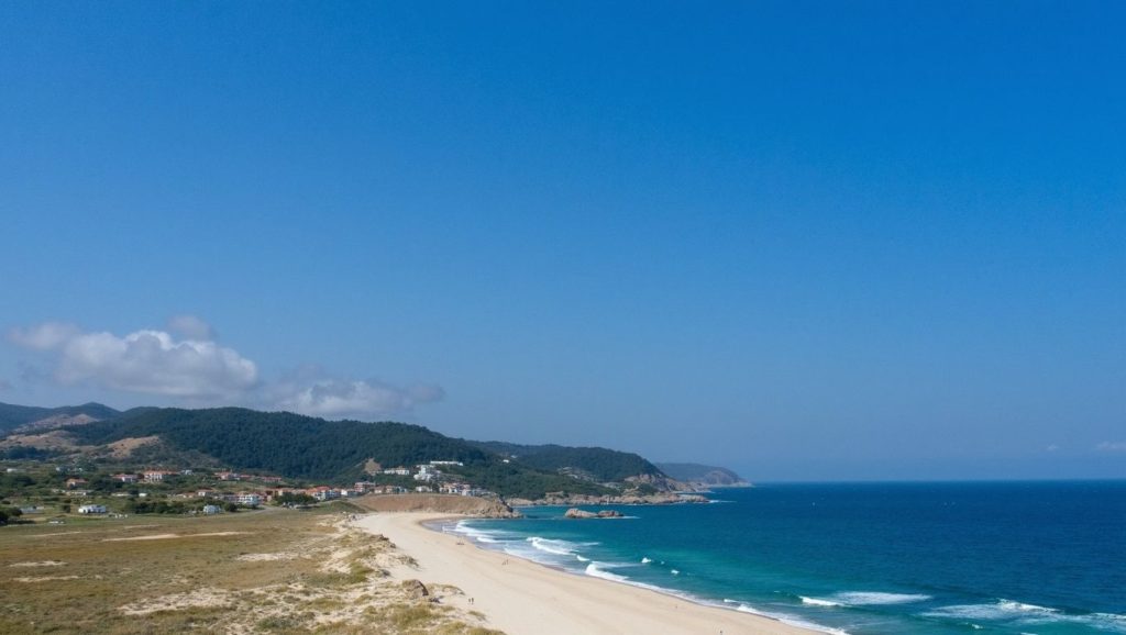 Arena de Praia de Barrañán, Arteixo (A Coruña)