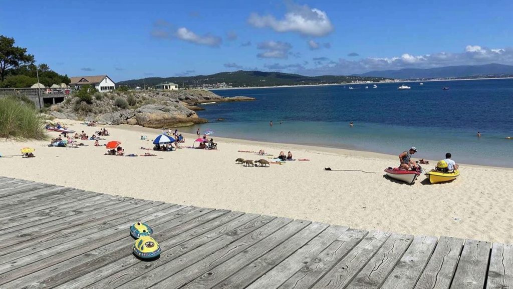 Costa de Praia de Barreiro en O Grove, Pontevedra
