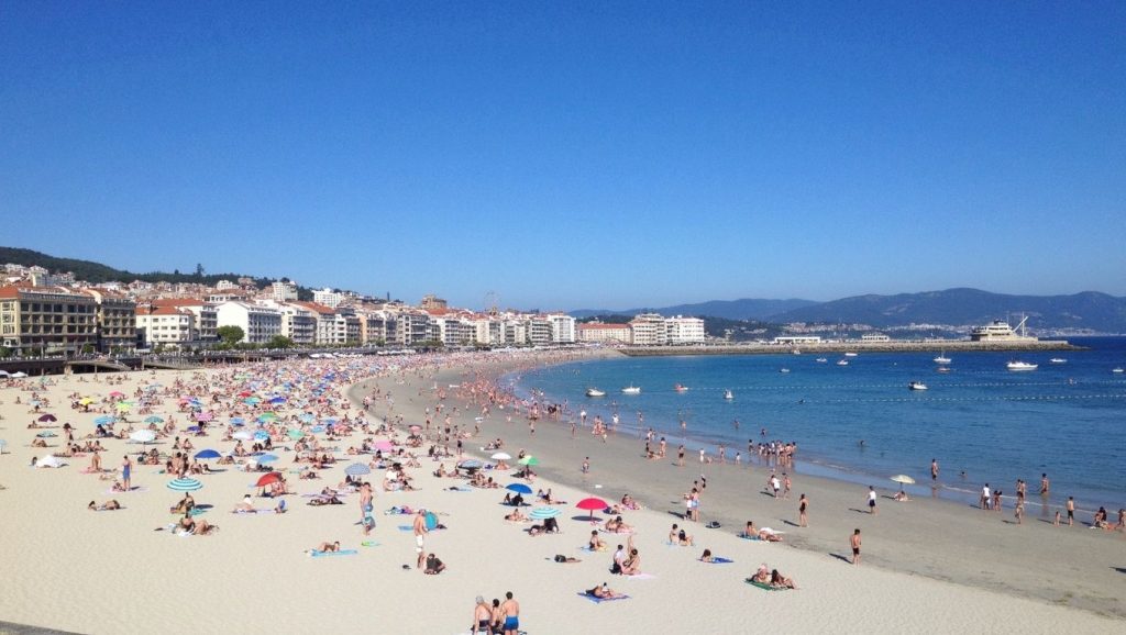 Arena de Praia de Barreiros, Sanxenxo (Pontevedra)