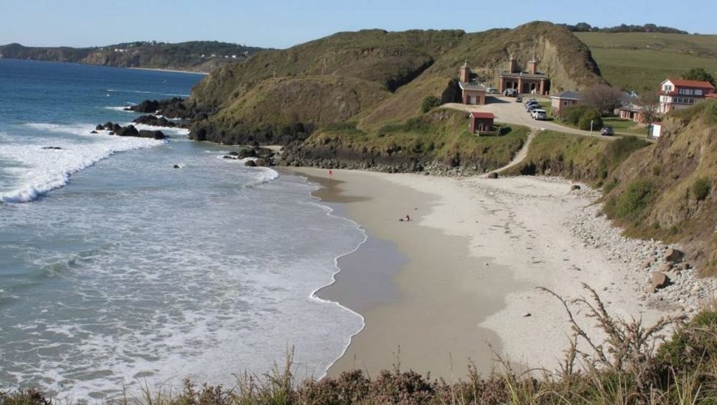 Panorámica de Praia de Bascuas, Pontevedra
