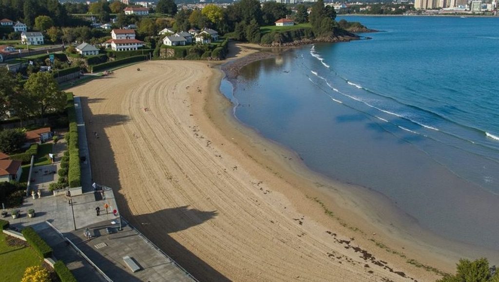 Entorno natural de Praia de Bastiagueiriño en A Coruña