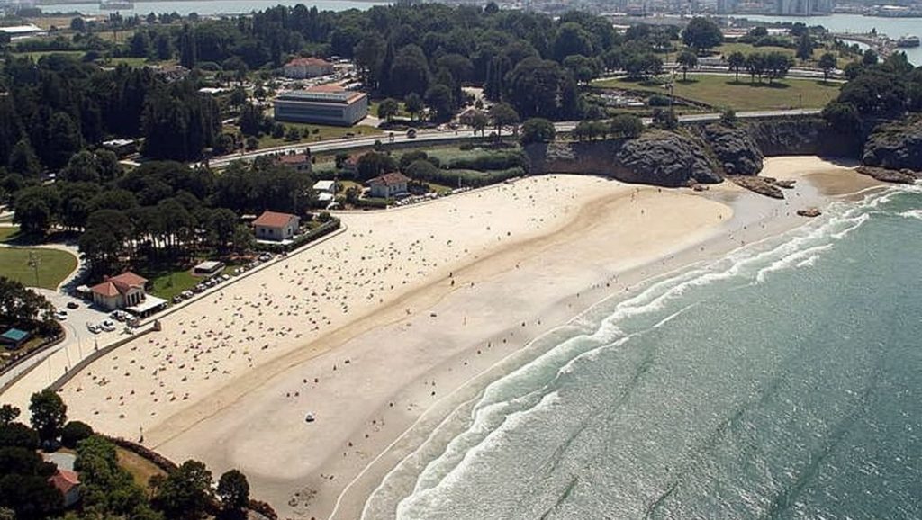 Arena de Praia de Bastiagueiro, Oleiros (A Coruña)