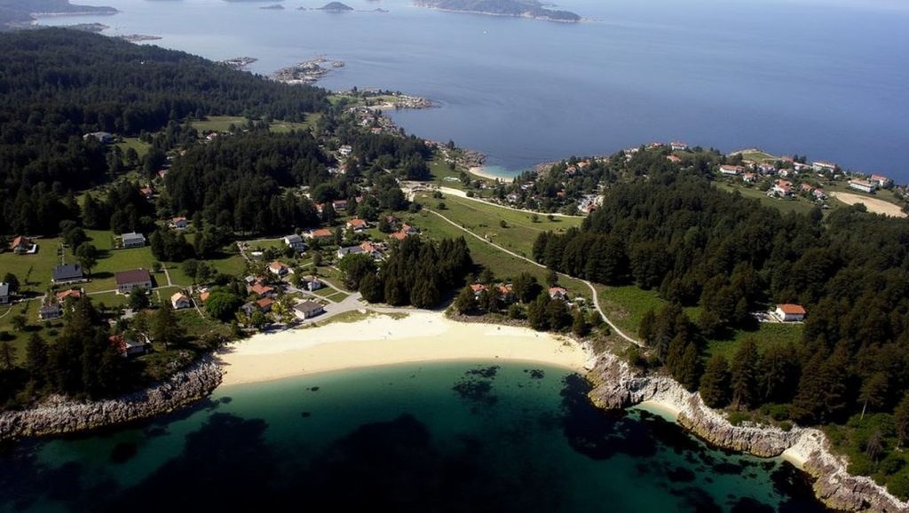 Arena de Praia de Beluso, Bueu (Pontevedra)