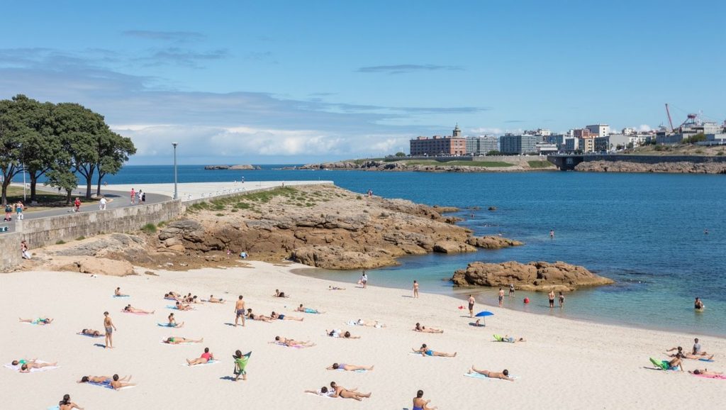 Arena de Praia de Bens, A Coruña (A Coruña)