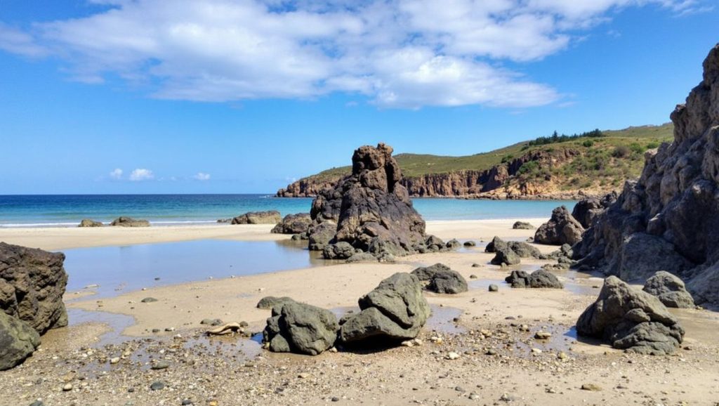 Panorámica de Praia de Beo, A Coruña