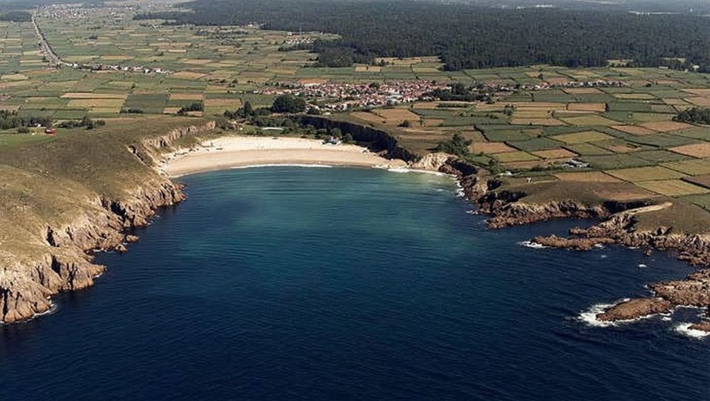 Aguas de Praia de Beo en Malpica de Bergantiños (A Coruña)
