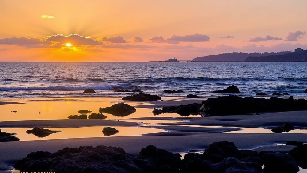 Praia de Ber en Galicia (A Coruña)