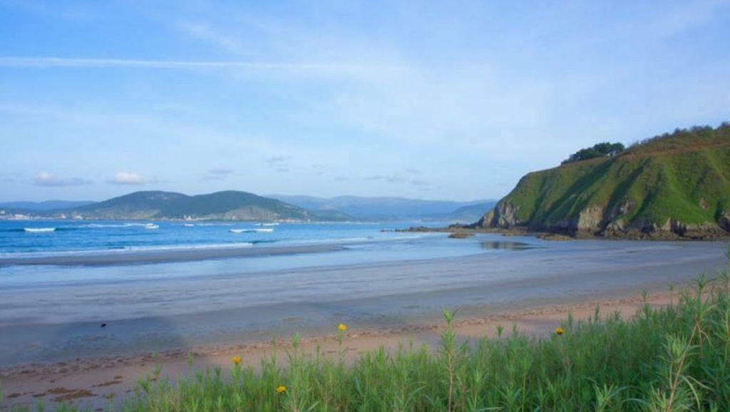 Arena de Praia de Bidueiro, Ortigueira (Lugo)
