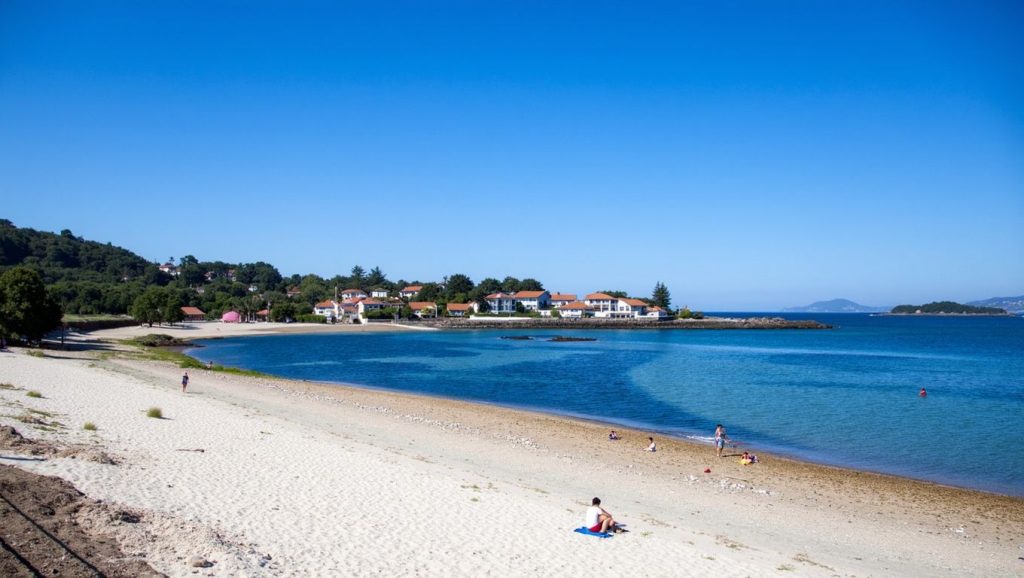 Entorno natural de Praia de Boa en A Coruña