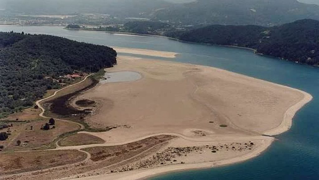 Panorámica de Praia de Cabalar, A Coruña