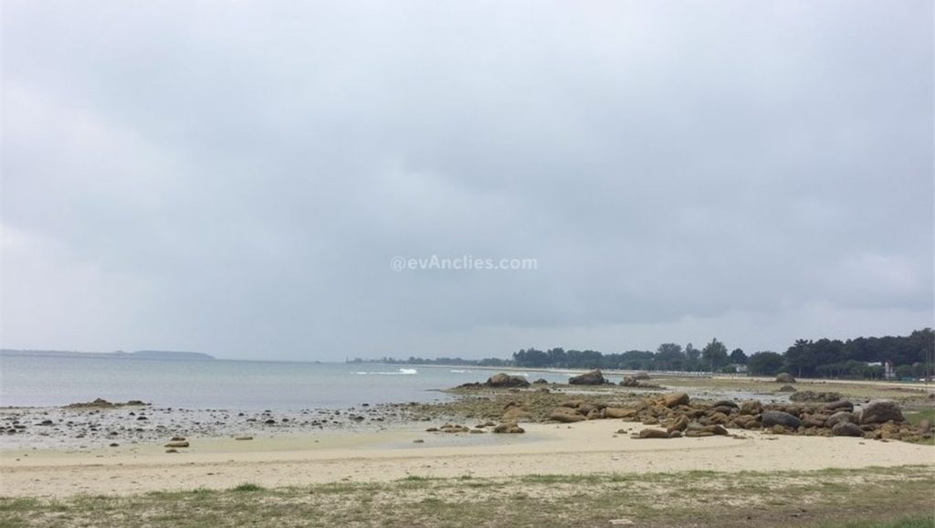 Costa de Praia de Camaxe Pequeno en A Illa de Arousa, Pontevedra