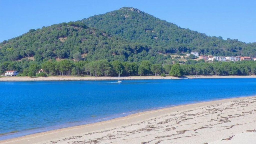 Panorámica de Praia de Caminha, Pontevedra