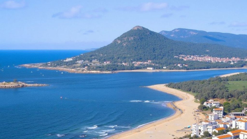 Costa de Praia de Caminha en Caminha, Pontevedra