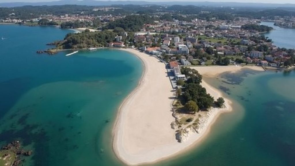 Entorno natural de Praia de Canaval en A Coruña