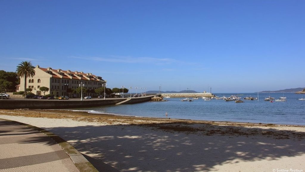 Aguas de Praia de Canido en Vigo (Pontevedra)