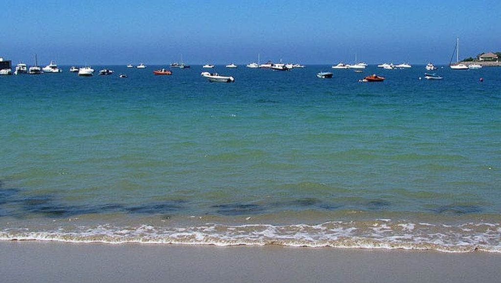 Entorno natural de Praia de Canido en Pontevedra
