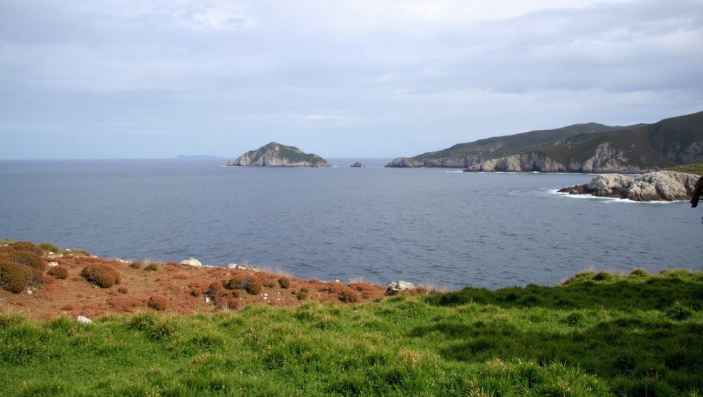 Panorámica de Praia de Castro Alto, Lugo