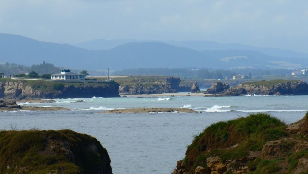 Praia de Cegoñas en Ribadeo (Lugo)