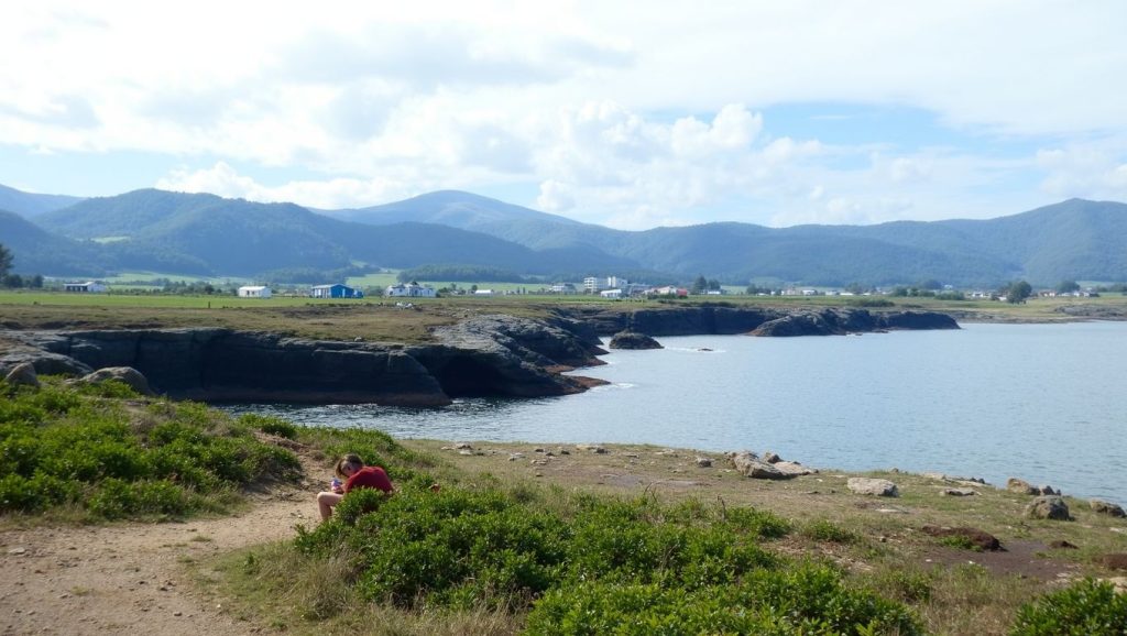 Panorámica de Praia de Cegoñas, Lugo
