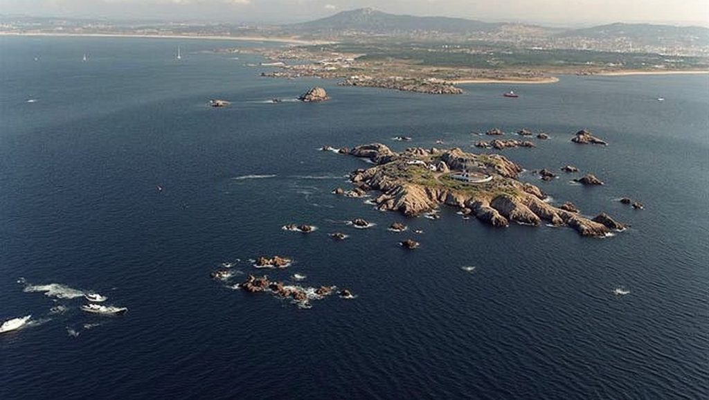 Costa de Praia de Celeiráns en Ribeira, Pontevedra