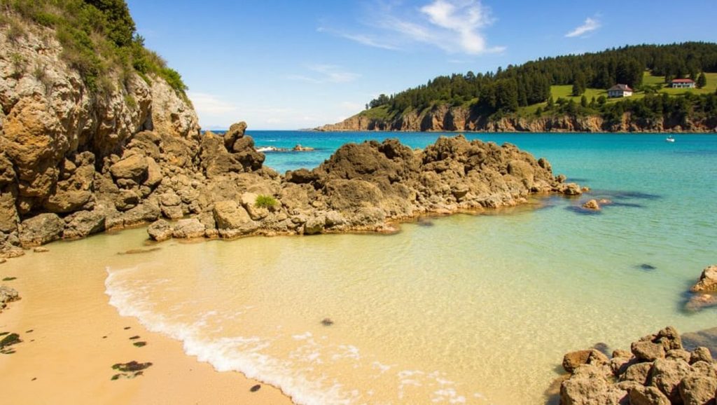 Aguas de Praia de Celeiro en Viveiro (Lugo)