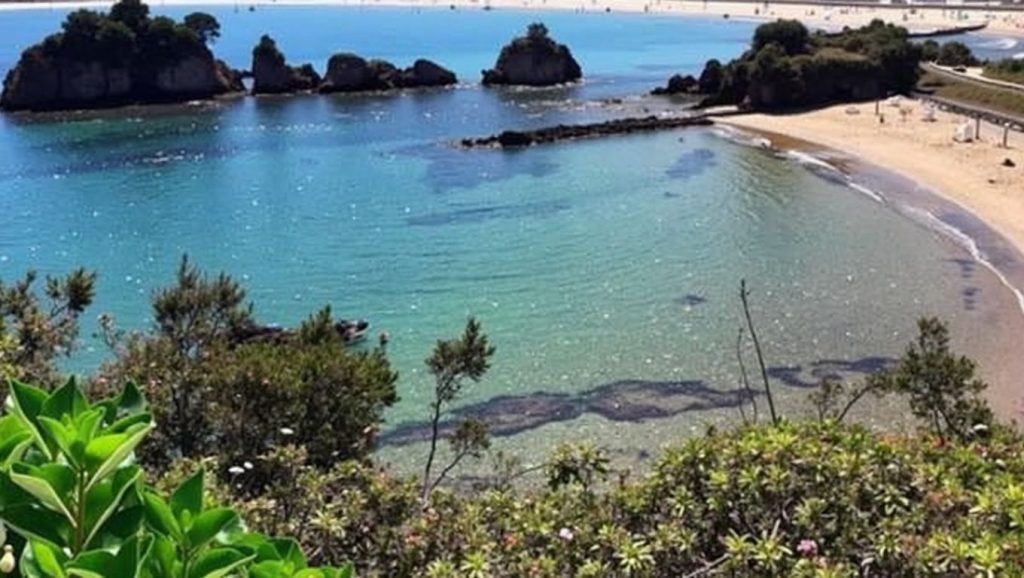 Arena de Praia de Celeiro, Viveiro (Lugo)
