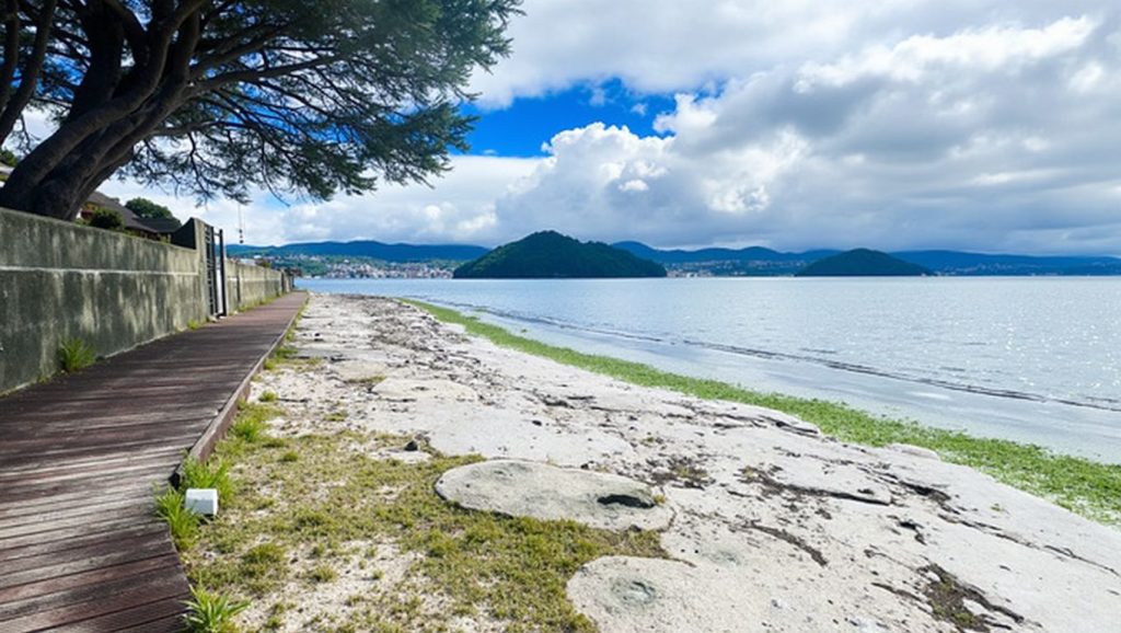 Aguas de Praia de Chancelas en Poio (Pontevedra)