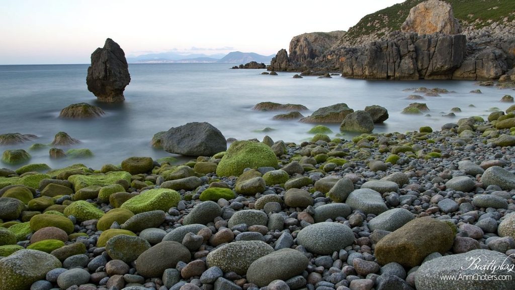 Aguas de Praia de Coído en Galicia (A Coruña)