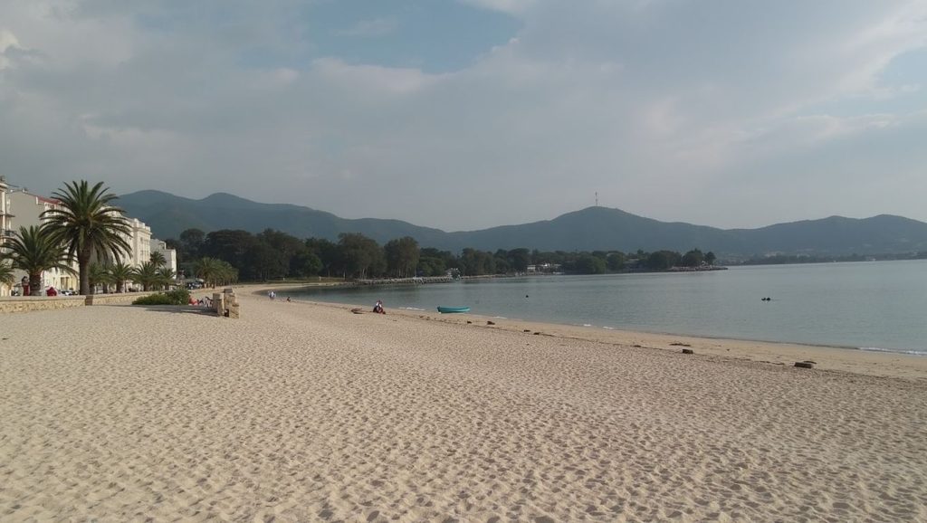 Arena fina en Coira, O Porto do Son, A Coruña