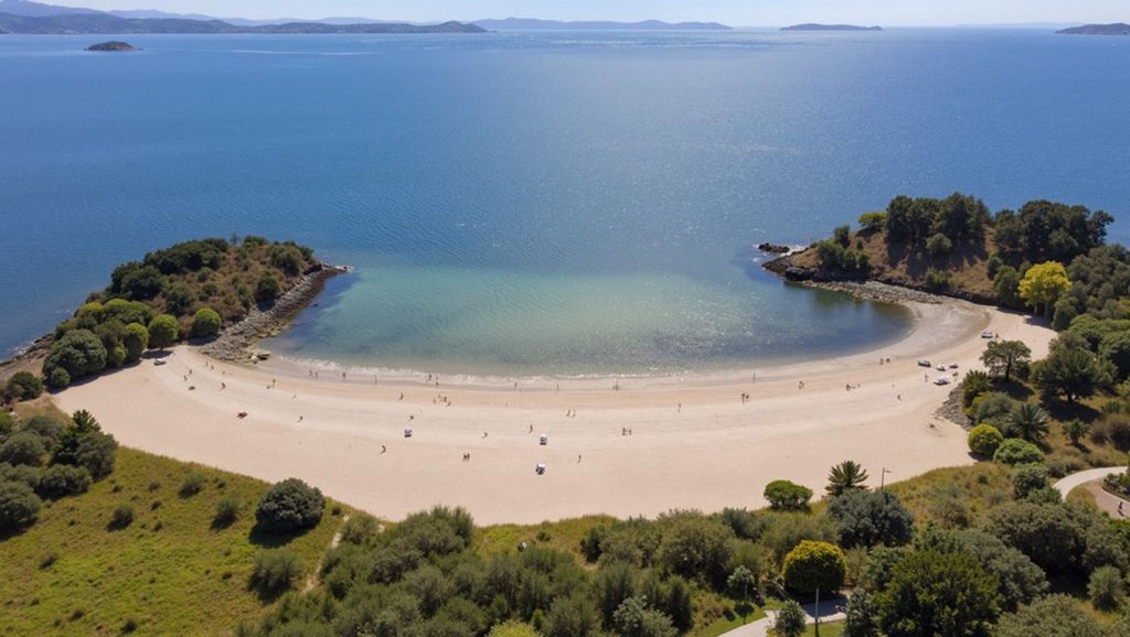 Paseo hacia Compostela, Galicia