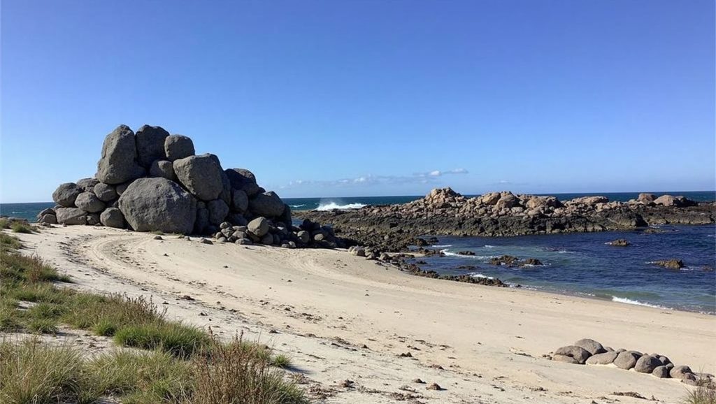 Costa de Praia de Con Negro en O Grove, Pontevedra