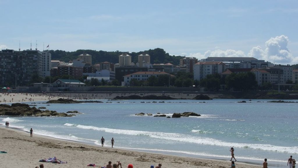 Costa de Galicia desde Praia de Corón, A Coruña