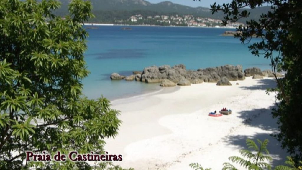 Arena de Praia de Cornide, Bueu (Pontevedra)