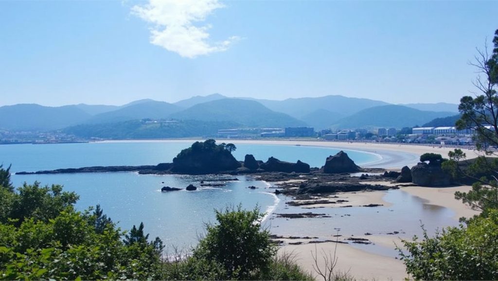 Praia de Covas en Viveiro (Lugo)