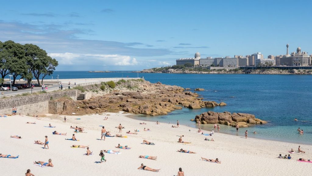 Playa Cruces en Galicia, A Coruña