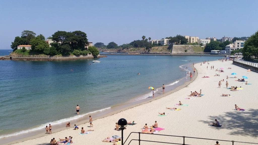 Costa de Galicia desde Praia de Cruces, A Coruña