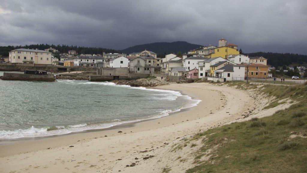 Aguas de Praia de Cubelas en Cervo (Lugo)