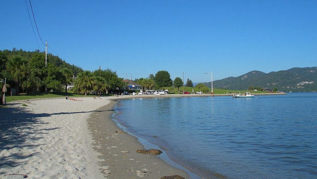 Panorámica de Praia de Deilán do Solano, Pontevedra