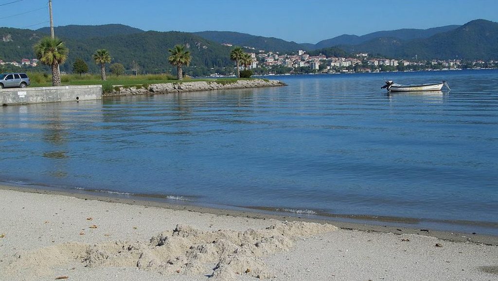 Arena de Praia de Deilán do Solano, Vilaboa (Pontevedra)