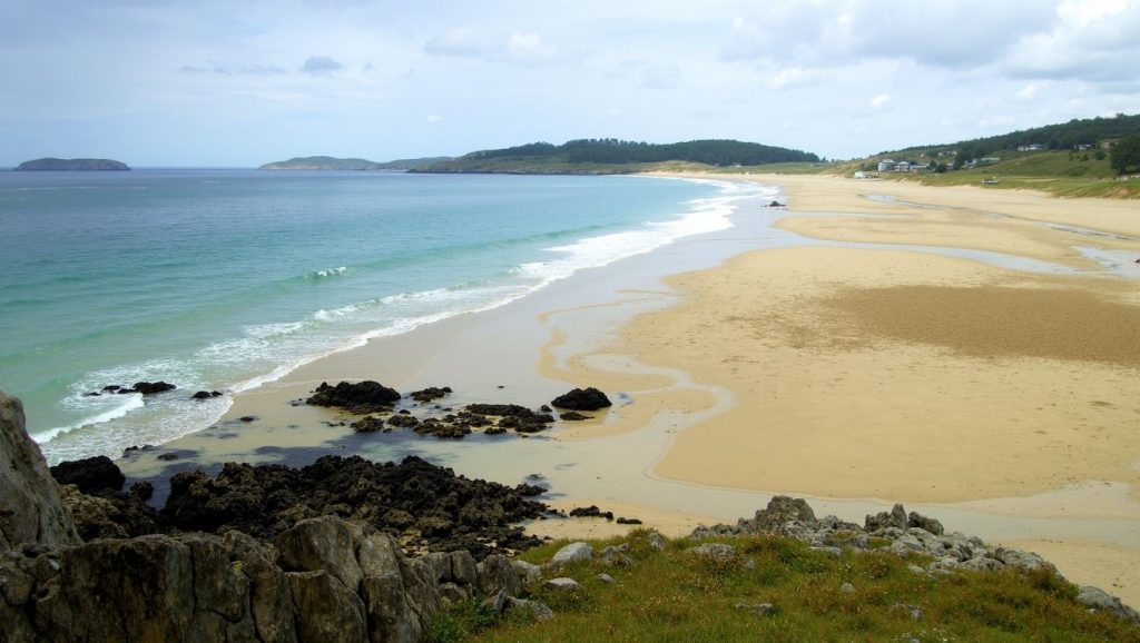 Praia de Dones en Galicia (A Coruña)